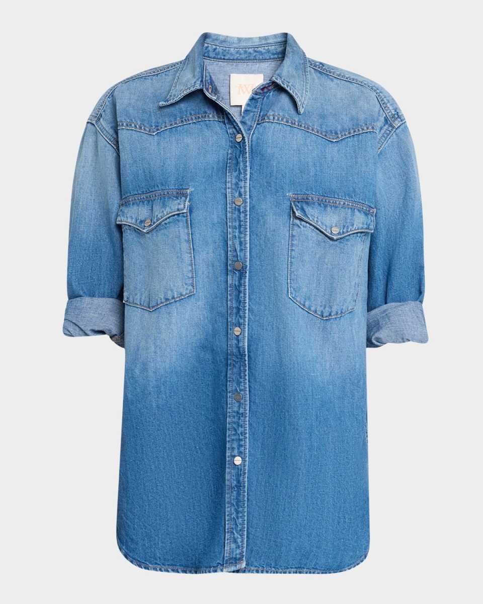 OG Supersized Ranchers Denim Shirt